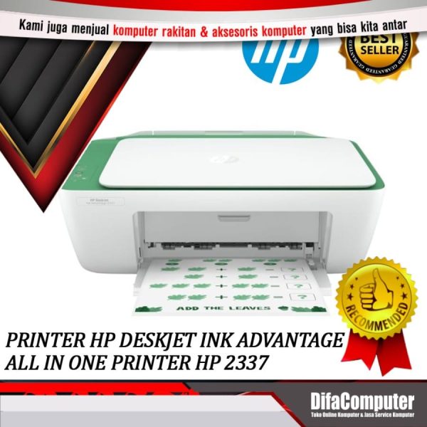 PRINTER HP DESKJET INK ADVANTAGE 2337 ALL IN ONE PRINTER HP 2337