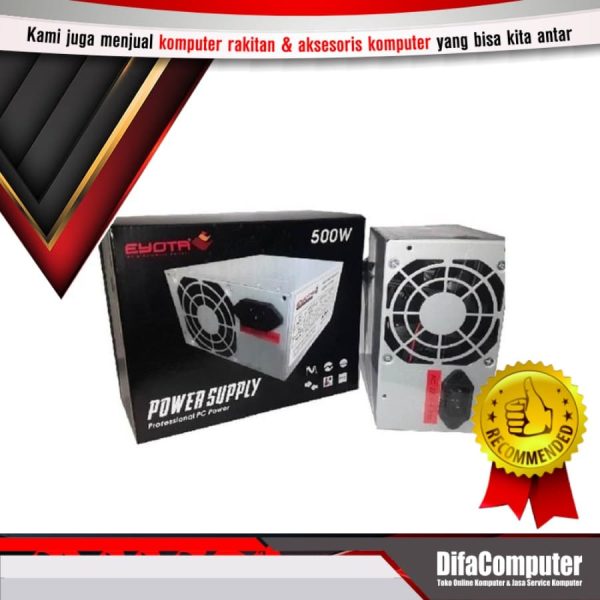 Power Supply Eyota 500W | PSU 500 watt ATX