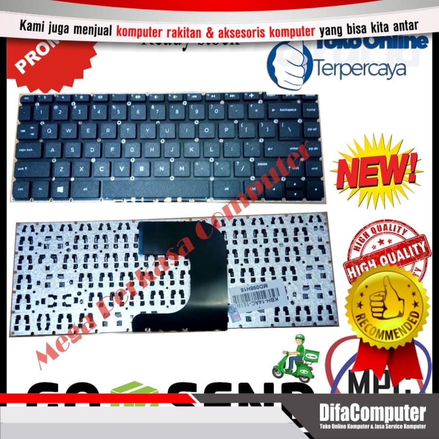 Keyboard Laptop HP AC 151 14-AC137TU 14-AC604TU AC156TU Series