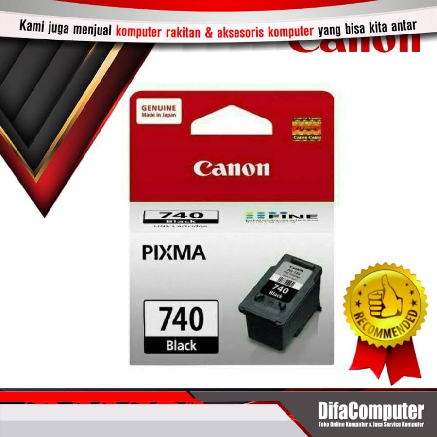 Tinta Canon PG-740 Black Original Tinta Canon PG-740 Black Original