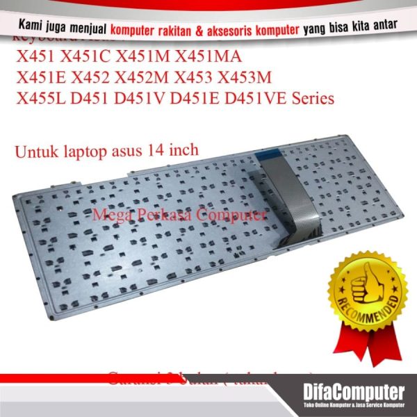 Keyboard Laptop Asus X451 X451C X451M X451MA X451E X452 X452 X453