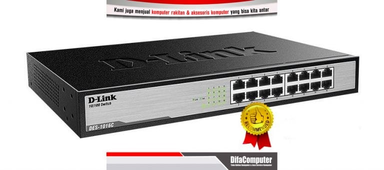 DLink DES-1016C 16-Port 10/100 Mbps Unmanaged Switch - [DIFACOMPUTER ...