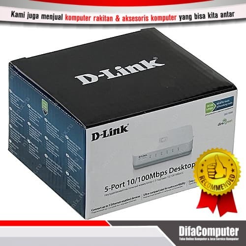 Switch HUB D-Link 5 Port DES-1005A