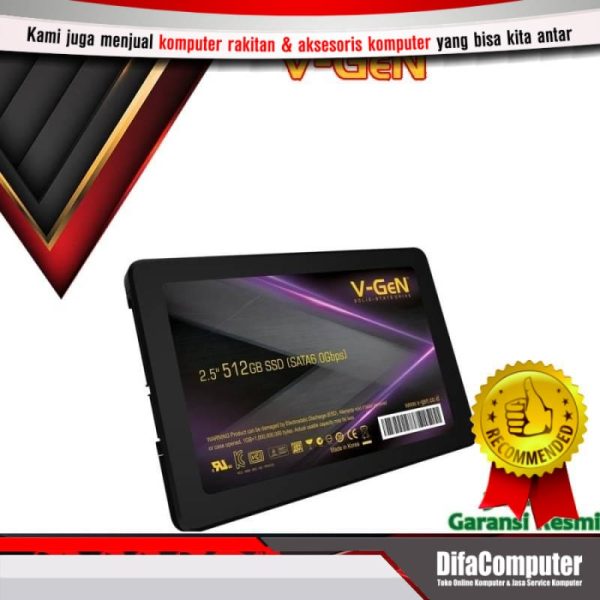 SSD Solid State Drive V-GeN 512GB SATA 3